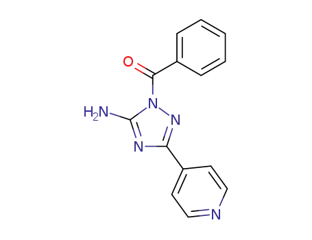 (5-amino-3-(pyridin-4-yl)-1H-1,2,4-triazol-1-yl)(phenyl)-methanone