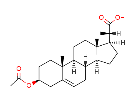 (2S)-2-[(3S,8S,9S,10R,13S,14S,17R)-3-(acetyloxy)-10,13-dimethyl-2,3,4,7,8,9,10,11,12,13,14,15,16,17-tetradecahydro-1H-cyclopenta[a]phenanthren-17-yl]propanoic acid (non-preferred name)