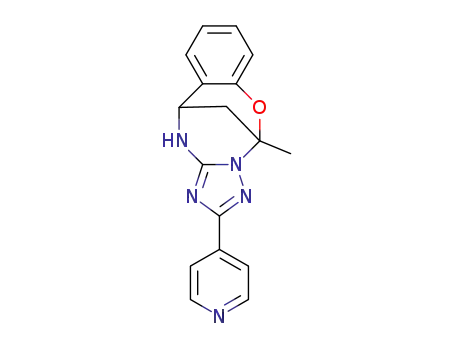 5-methyl-2-(pyridin-4-yl)-11,12-dihydro-5,11-methano[1,2,4]triazolo[1,5-c][1,3,5]benzoxadiazocine