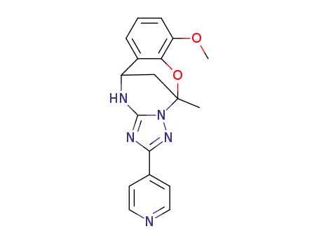 7-methoxy-5-methyl-2-(pyridin-4-yl)-11,12-dihydro-5,11-methano[1,2,4]triazolo[1,5-c][1,3,5]benzoxadiazocine