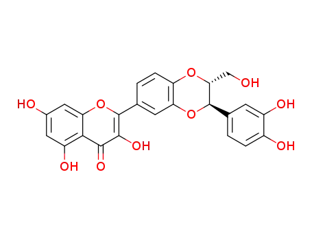 19-O-demethyl-2,3-dehydrosilybin