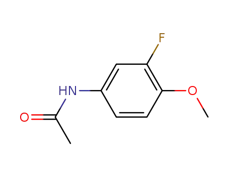 Molecular Structure of 452-15-3 (N-(3-fluoro-4-Methoxyphenyl)acetaMide)
