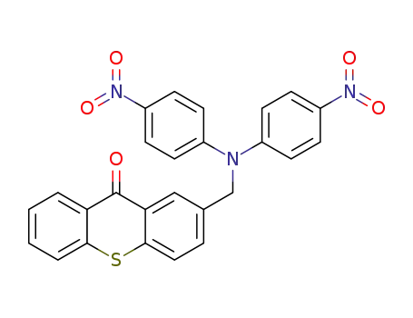 2-[bis(4-nitrophenyl)aminomethyl]-9H-thioxanthene-9-one