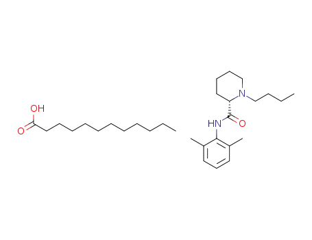[(2S)-1-butylpiperidine-2-carbonyl]-(2,6-dimethylphenyl)ammonium dodecanoate