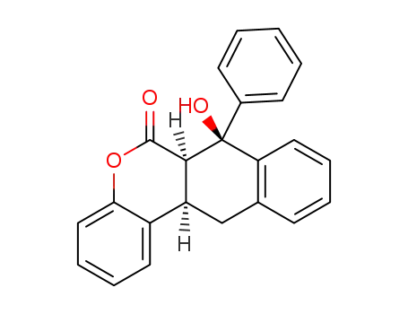 7-hydroxy-7-phenyl-6a,7,12,12a-tetrahydro-6H-naphtho[2,3-c]chromen-6-one