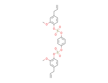 1,4-phenylene bis(4-allyl-2-methoxyphenyl)bis(sulfate)