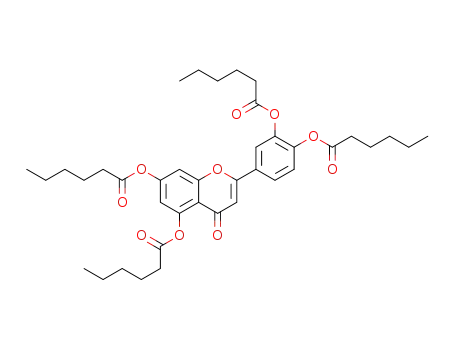 5,7,3',4'-tetra-O-hexanoyl-luteolin