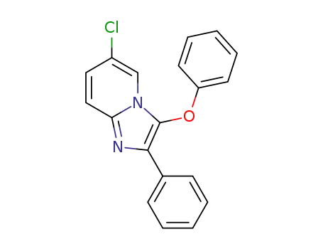 6-chloro-3-phenoxy-2-phenylimidazo[1,2-a]pyridine