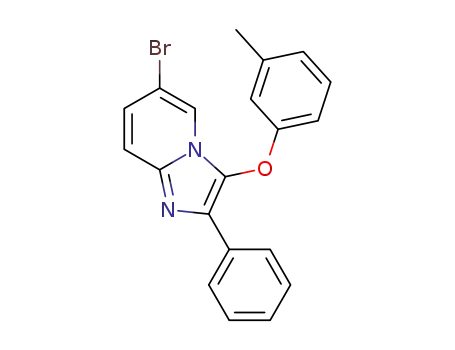6-bromo-2-phenyl-3-(m-tolyloxy)imidazo[1,2-a]pyridine