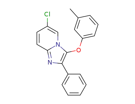 6-chloro-2-phenyl-3-(m-tolyloxy)imidazo[1,2-a]pyridine