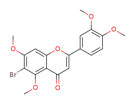 6-bromo-2-(3,4-dimethoxy-phenyl)-5,7-dimethoxy-chromen-4-one