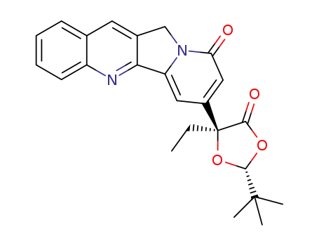 7-((2R,4S)-2-tert-butyl-4-ethyl-5-oxo-1,3-dioxolan-4-yl)indolizino[1,2-b]quinolin-9(11H)-one