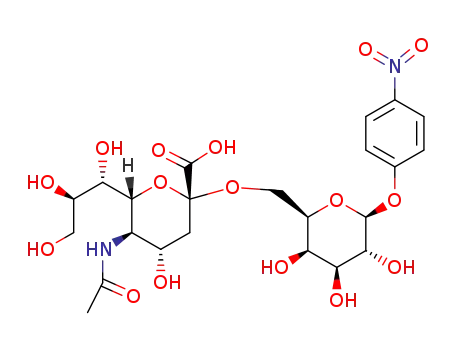 p-nitrophenyl [5-acetamido-5-deoxy-D-glycero-α-D-galacto-non-2-ulopyranosylonate]- (2→6)-β-D-galactopyranoside