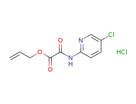2-[(5-chloro-2-pyridyl)amino]-2-oxoacetic acid allyl ester hydrochloride