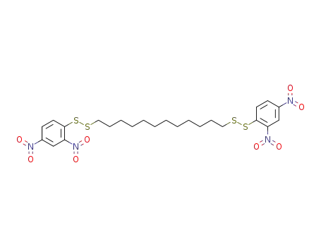1,12-bis-(2,4-dinitro-phenyldisulfanyl)-dodecane