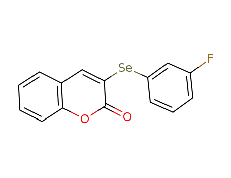 3-((3-fluorophenyl)selanyl)-2H-chromen-2-one