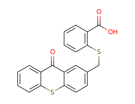 2-[(9-oxo-9H-thioxanthen-2-yl)methylthio]benzoic acid