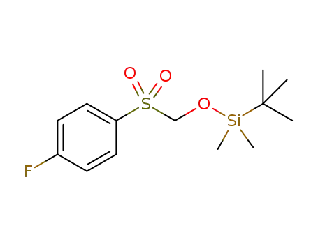 (((tert-butyldimethylsilyl)oxy)methyl)(4-fluorophenyl)sulfone