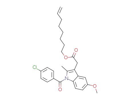 oct-7-en-1-yl 2-(1-(4-chlorobenzoyl)-5-methoxy-2-methyl-1H-indol-3-yl)acetate