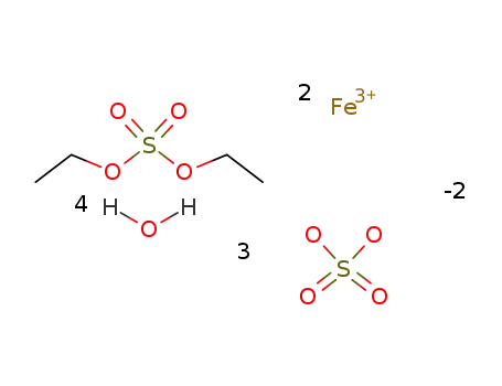 sulfuric acid diethyl ester; ferrisulfuric acid ethyl ester