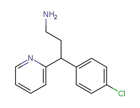 Molecular Structure of 20619-13-0 (N,N-didemethylchlorpheniramine)