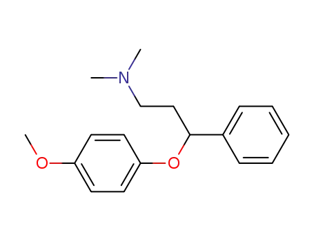 N,N-dimethyl-3-(4-methoxy-phenyloxy)-3-phenyl-propanamine