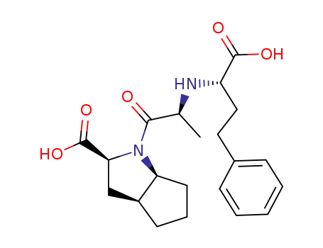 Molecular Structure of 87269-97-4 (Ramiprilat)
