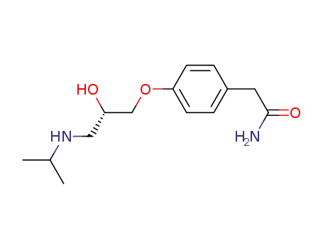 Molecular Structure of 93379-54-5 (S(-)-ATENOLOL)