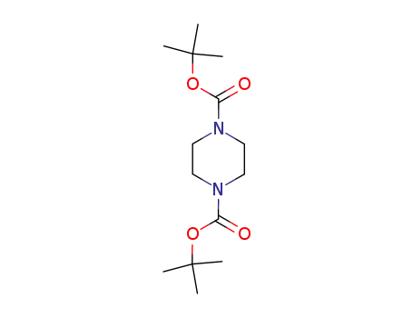 Molecular Structure of 76535-75-6 (DI-TERT-BUTYLPIPERAZINE-1,4-DICARBOXYLATE)