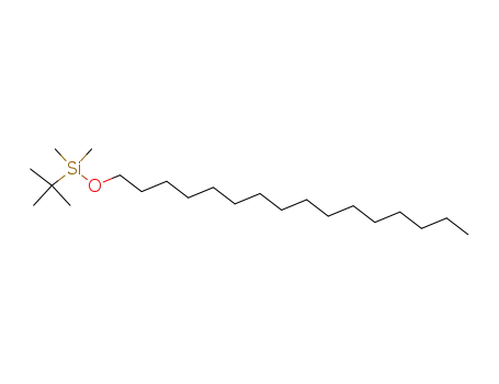 Molecular Structure of 76358-80-0 (Silane, (1,1-dimethylethyl)(hexadecyloxy)dimethyl-)