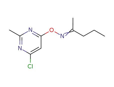 O-(2,4-dimethylpyrimidin-6-yl)oxime of methylpropylketone