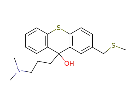9-(3-dimethylaminopropyl)-2-(methylthiomethyl)thioxanthene-9-ol