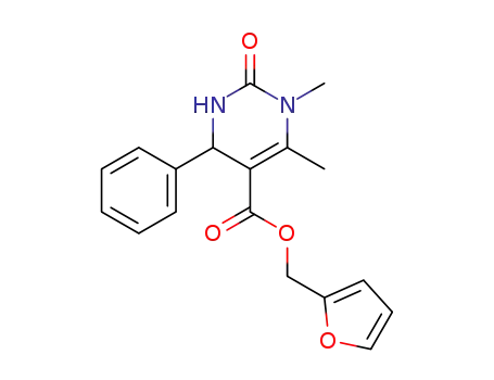 Furfuryl Ester of 1,6-Dimethyl-4-phenyl-2-oxo-1,2,3,4-tetrahydropyrimidine-5-carboxylic Acid