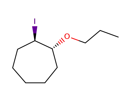 (1R,2R)-1-Iodo-2-propoxy-cycloheptane