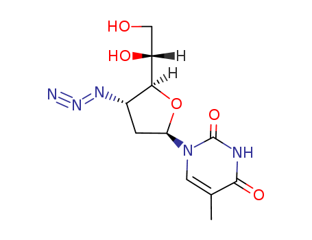 1-(3-azido-2,3-dideoxy-β-D-ribo-hexofuranosyl)-5-methyl-2,4(1H,3H)-pyrimidinedione