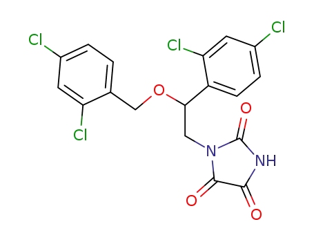 1-[2-(2,4-Dichloro-benzyloxy)-2-(2,4-dichloro-phenyl)-ethyl]-imidazolidine-2,4,5-trione