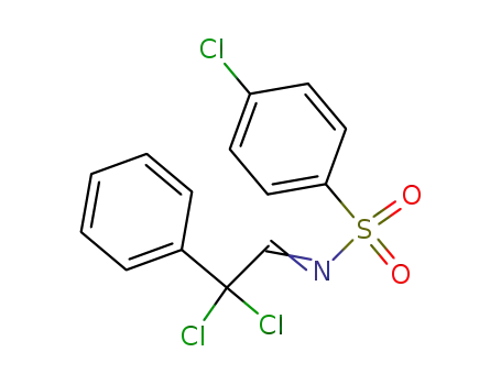 Benzenesulfonamide, 4-chloro-N-(2,2-dichloro-2-phenylethylidene)-