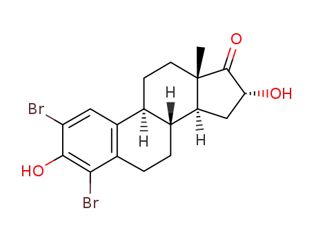 2,4-Dibromo-16a-hydroxy Estrone