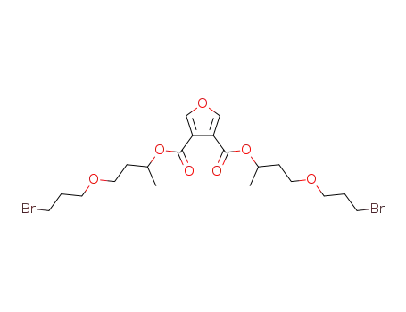 bis-4-(3-bromopropoxy)butyl furan-3,4-dicarboxylate