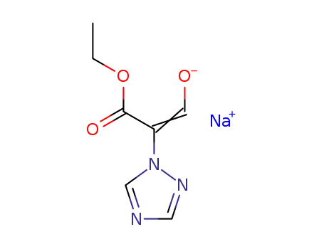Sodium; (E)-2-ethoxycarbonyl-2-[1,2,4]triazol-1-yl-ethenolate