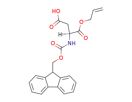 Molecular Structure of 144120-53-6 (Fmoc-Asp-OAll)