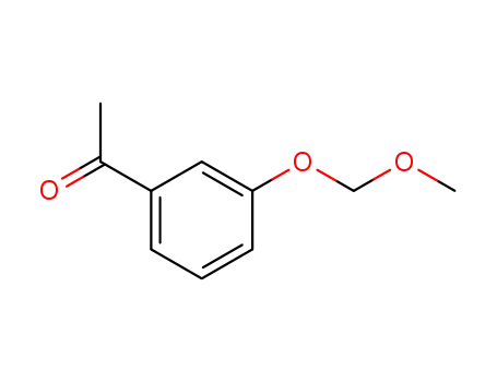Molecular Structure of 124414-06-8 (Ethanone, 1-[3-(methoxymethoxy)phenyl]-)
