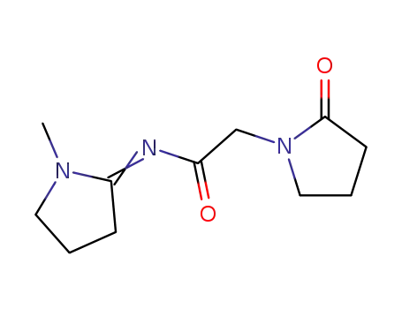 N-(1-Methyl-2-pyrrolidinylidene)-α-(pyrrolid-2-on-1-yl)acetamidine