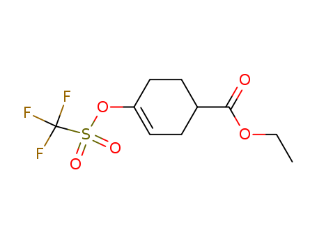 ethyl 4-(trifluoromethylsulfonyloxy)cyclohex-3-enecarboxylate