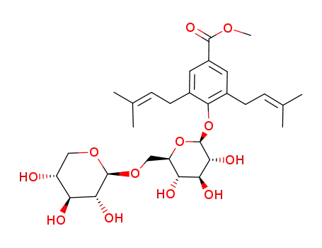 methyl 4-O-β-primverosylnervogenate