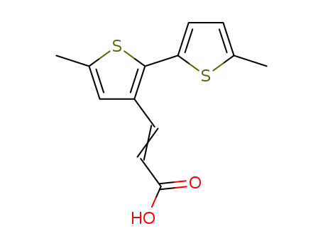 5,5'-dimethyl-2,2'-bithien-3-ylacrylic acid
