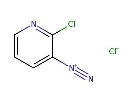 2-Chloro-pyridine-3-diazonium; chloride