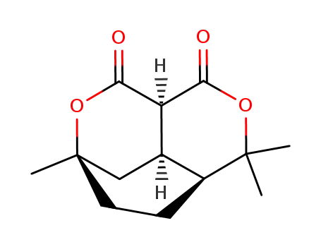 3,6,6-trimethyl-(4at,8at)-hexahydro-3r,5c-ethano-pyrano[3,4-c]pyran-1,8-dione