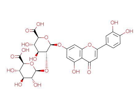 luteolin 7-O-<β-D-glucuronosyl(1<*>2)β-D-glucuronide>