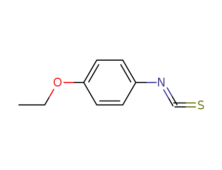 Molecular Structure of 3460-49-9 (4-ETHOXYPHENYL ISOTHIOCYANATE)